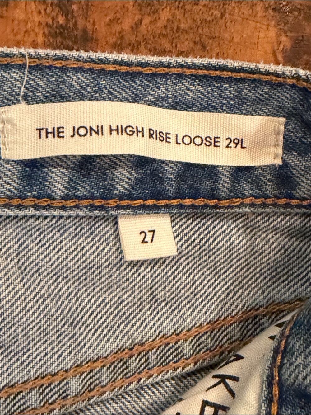 Denim Forum Light Blue High-Rise Straight Jeans - Women's - Picture 3 of 9